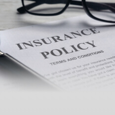 insurance policy paperpwork